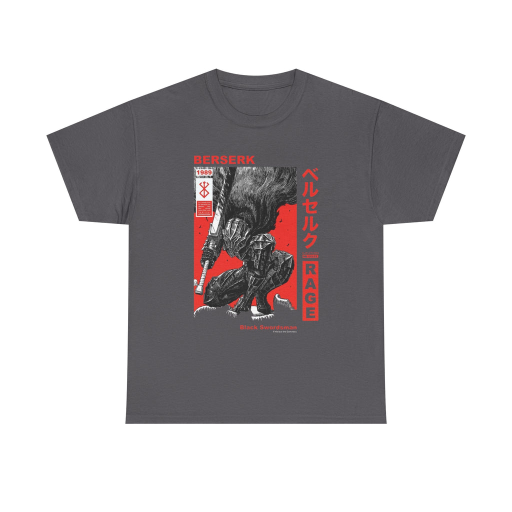 Berserk 'Rage' Graphic Tee — Guts Manga Art T-Shirt