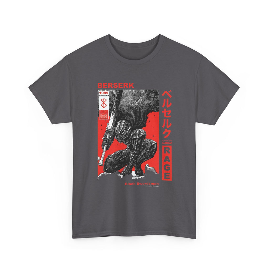 Berserk 'Rage' Graphic Tee — Guts Manga Art T-Shirt