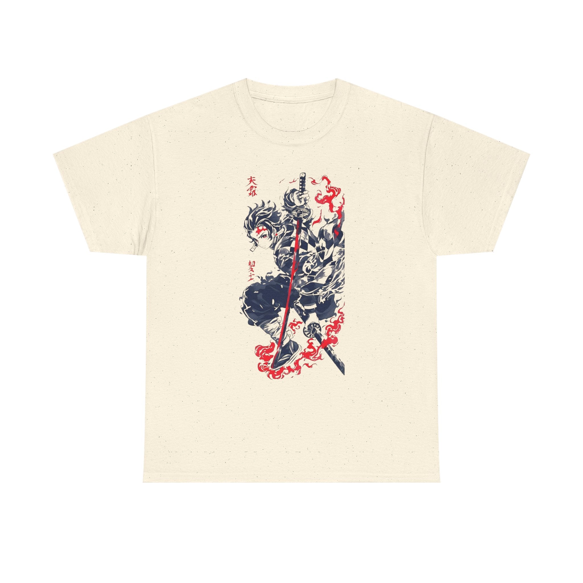 T-Shirt - Demon Slayer Graphic Print Unisex Heavy Cotton Tee