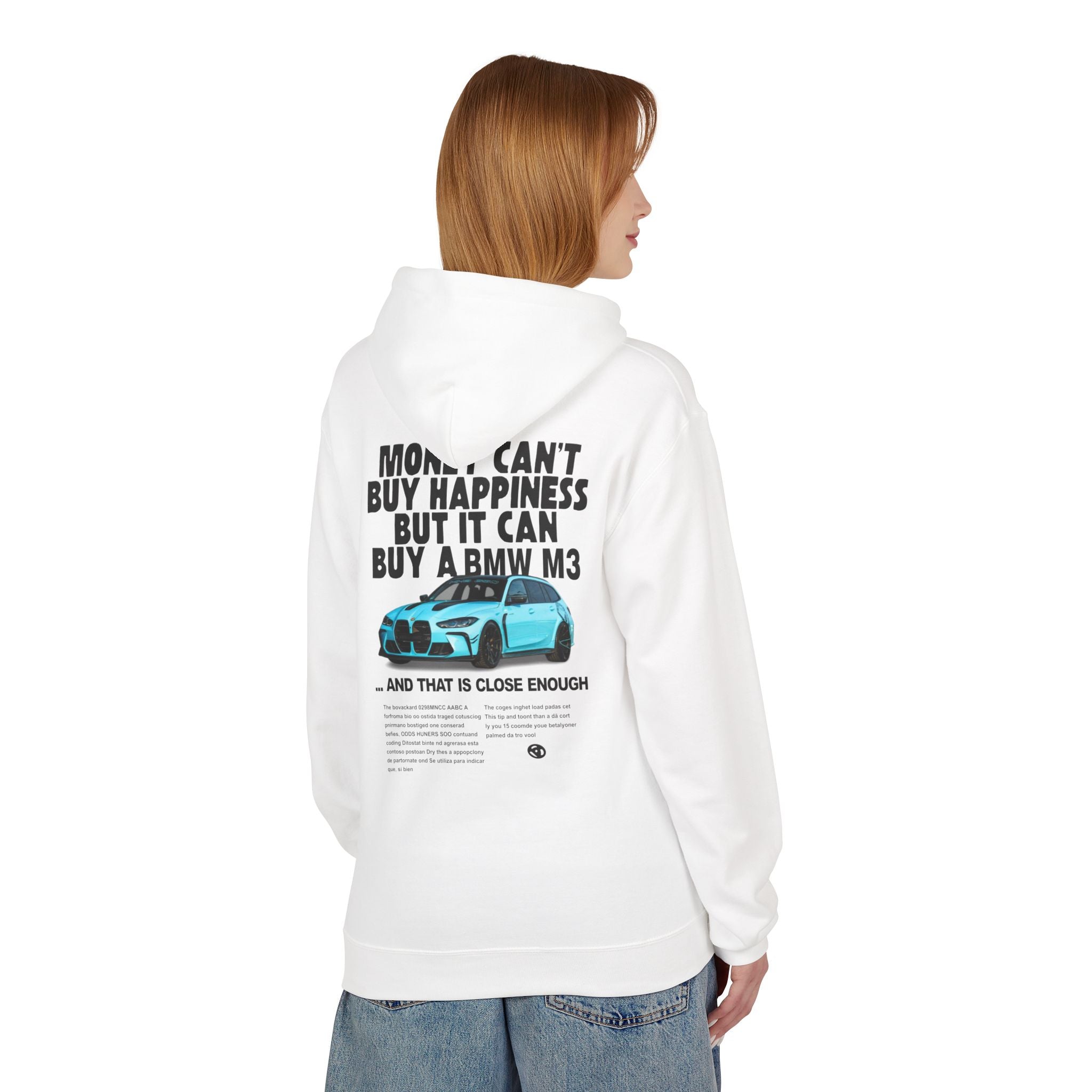 BMW M3 Hoodie – "Money Can't Buy Happiness But It Can Buy a BMW M3"