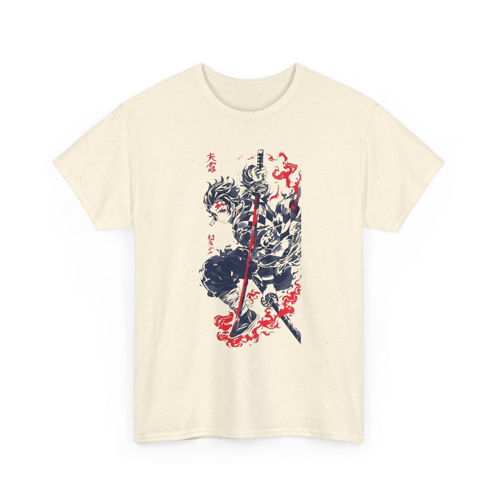 T-Shirt - Demon Slayer Graphic Print Unisex Heavy Cotton Tee