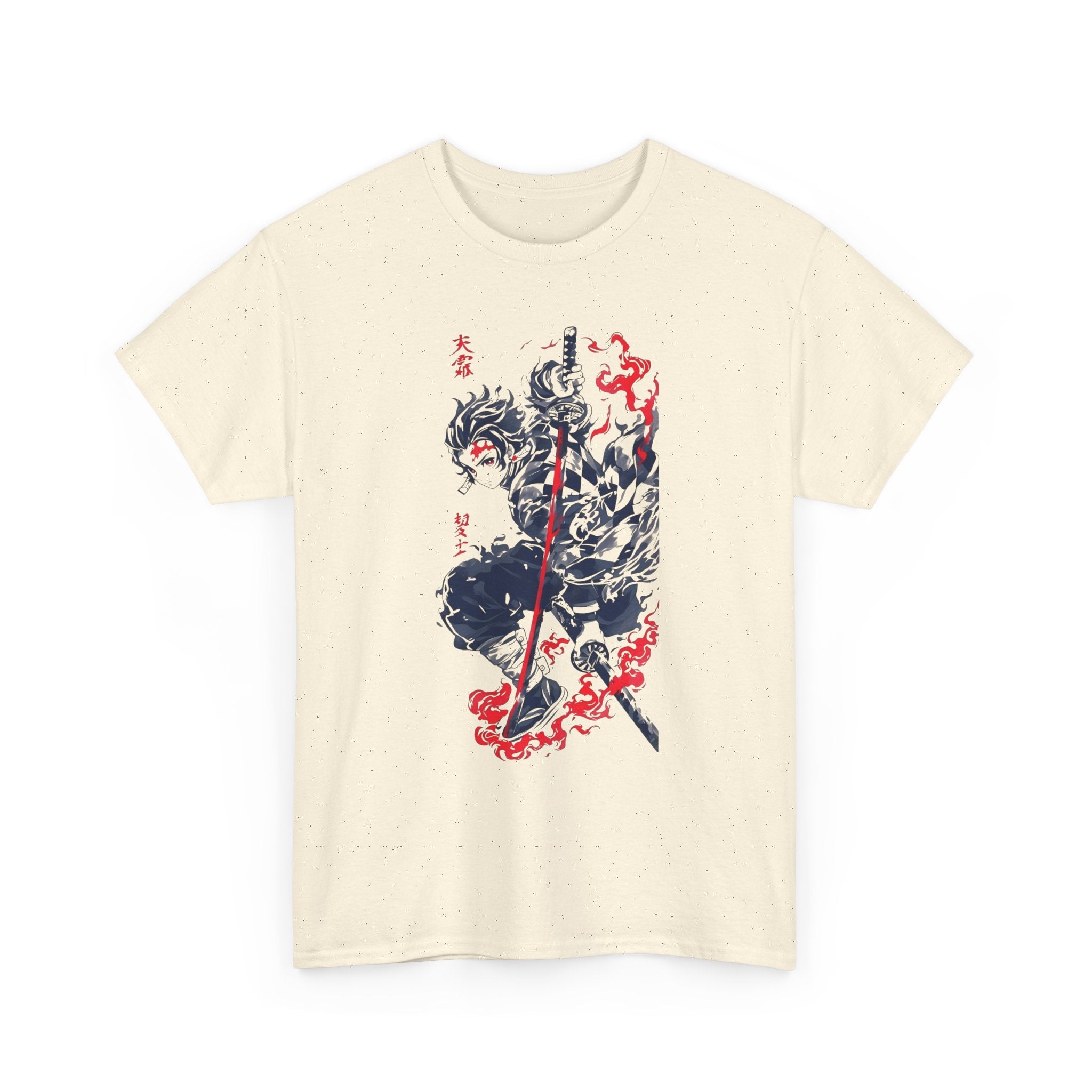 T-Shirt - Demon Slayer Graphic Print Unisex Heavy Cotton Tee