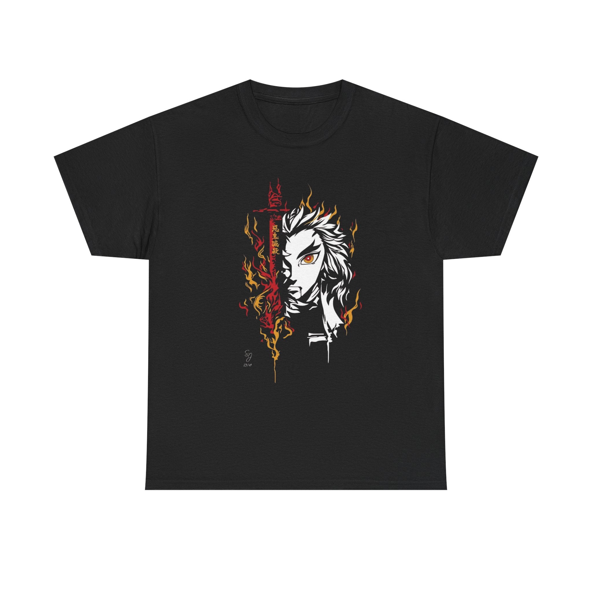 Flame Hashira Tee - Demon Slayer Anime Unisex Tee